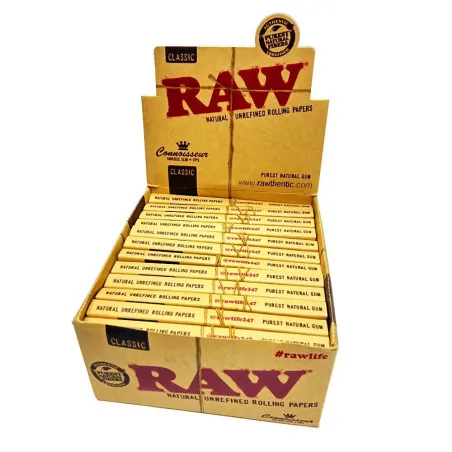 RAW Connoisseur KS Slim + Tips 24 x Box