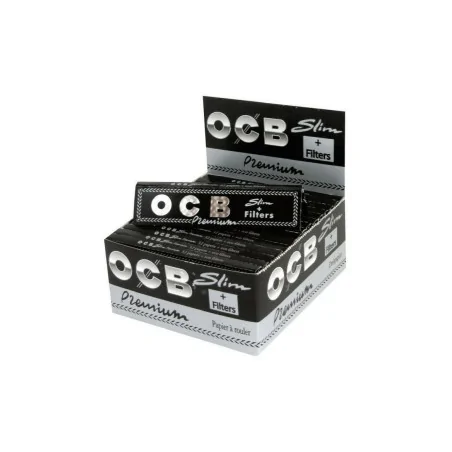 OCB Premium King Size Slim + Tips 32 x Box