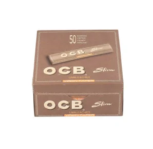 OCB Virgin KS Slim BOX 50 szt. bibułek