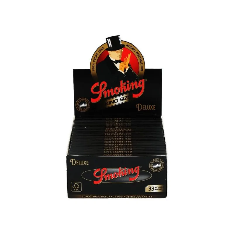 Box 50 x Bibulki Smoking De Luxe King Size