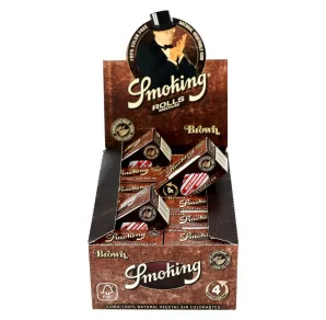 Bibułka Smoking Smoking Rolls BROWN BOX 24 szt