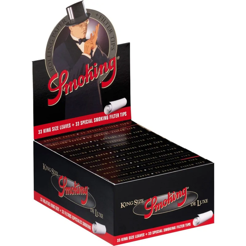 BOX Smoking Smoking DE LUXE KS 24 x Bibulka + filtry