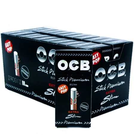 OCB Black Premium Extra Slim 5,7 mm BOX 20x