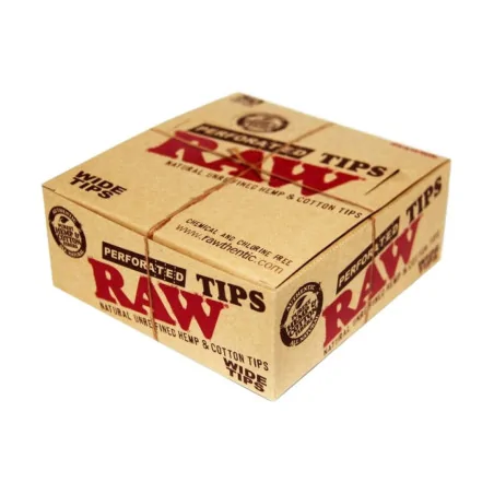 RAW Wide Tips Box 50 szt. | Filterki