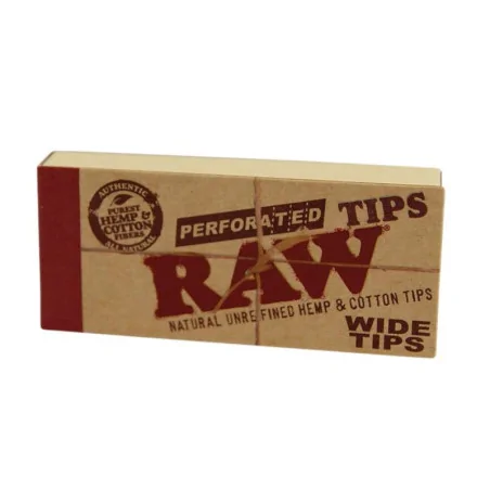 Filterki perforowane RAW Wide Tips Box 50 szt.