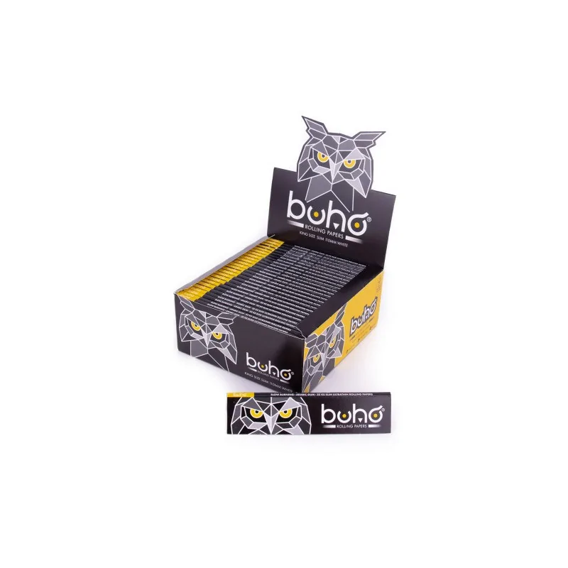 BOX - BUHO Bibulki Classic King Size Slim - 50 szt.