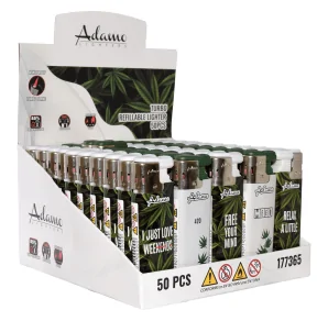 Box 50 x Zapalniczka żarowa Adamo Relax Weed MIX