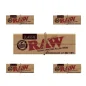 ZESTAW - 5 x Bibulki RAW Classic Connoisseur 1 1/4 + filtry