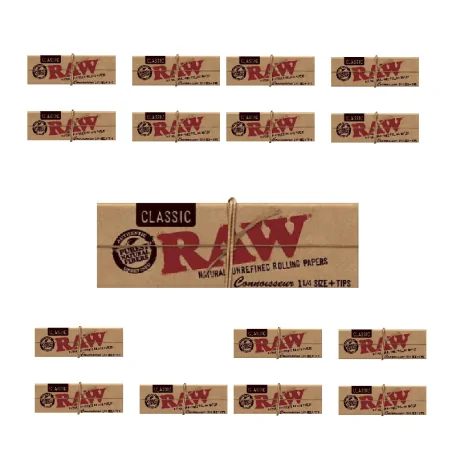 RAW Classic Connoisseur 1 1/4 + filtry