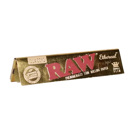 BOX - 50 x Bibulki RAW Ethereal KS Slim 32 szt.