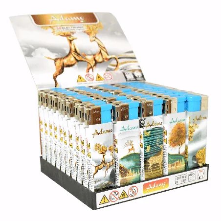 Adamo Gold Deer MIX 50 szt. zapalniczek