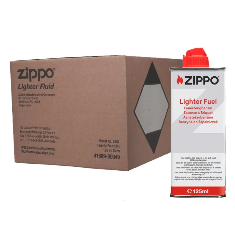 BOX Zippo 24 x Benzyna ZIPPO 125ml