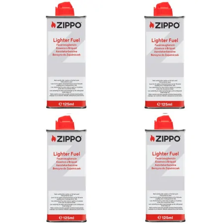 Zestaw 4 x Benzyna Zippo 125 ml