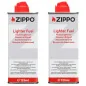 Zestaw - 2 x Benzyna Zippo 125 ml