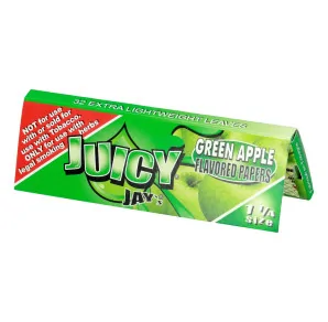 Juicy Jay's 1 1/4 zielone jabłuszko