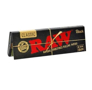 Bibułki RAW Black 1 1/4 | bletki.pl