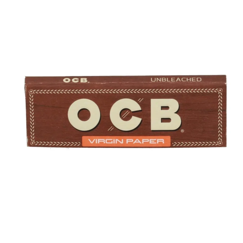 Bibulka OCB Virgin Brown Single - Krótka