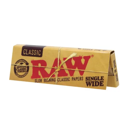 RAW Classic Single Wide – krótkie bibułki