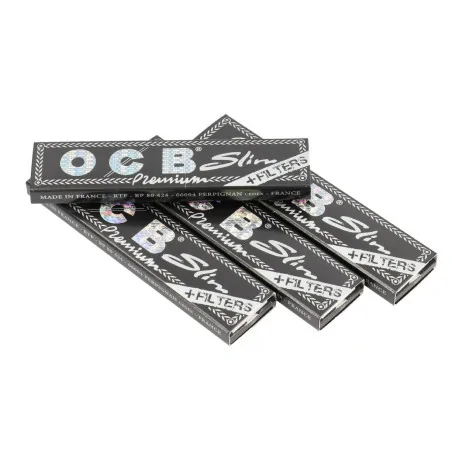 Bibułka OCB Premium - King Size Slim + Tips