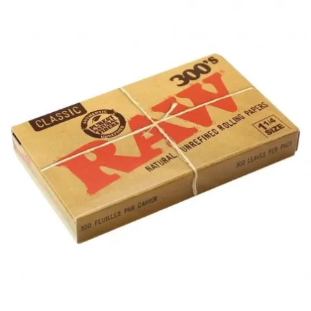 RAW Classic 1 1/4 300 szt. bibułki