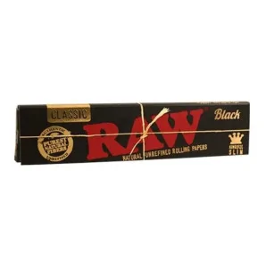 RAW Black King Size Slim – bibułka długa