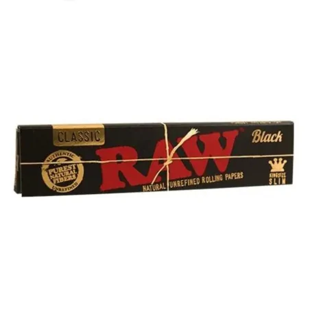 RAW Black King Size Slim – bibułka długa