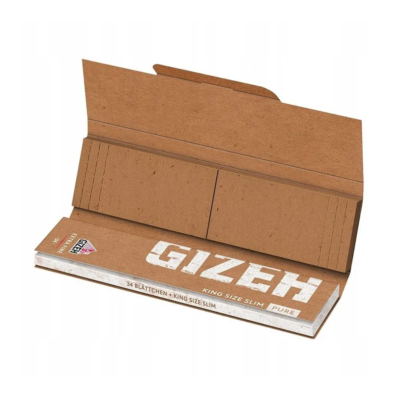 Bibułka Gizeh King Size Slim PURE + filterki