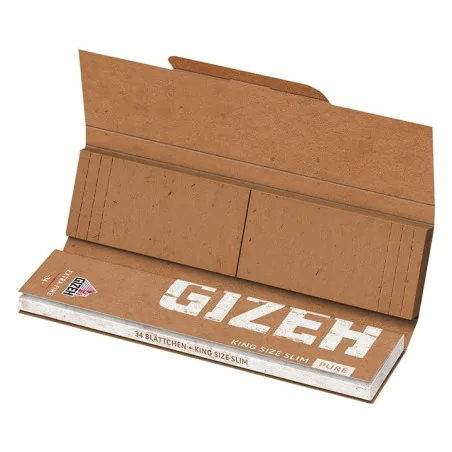 Gizeh King Size Slim PURE + filterki