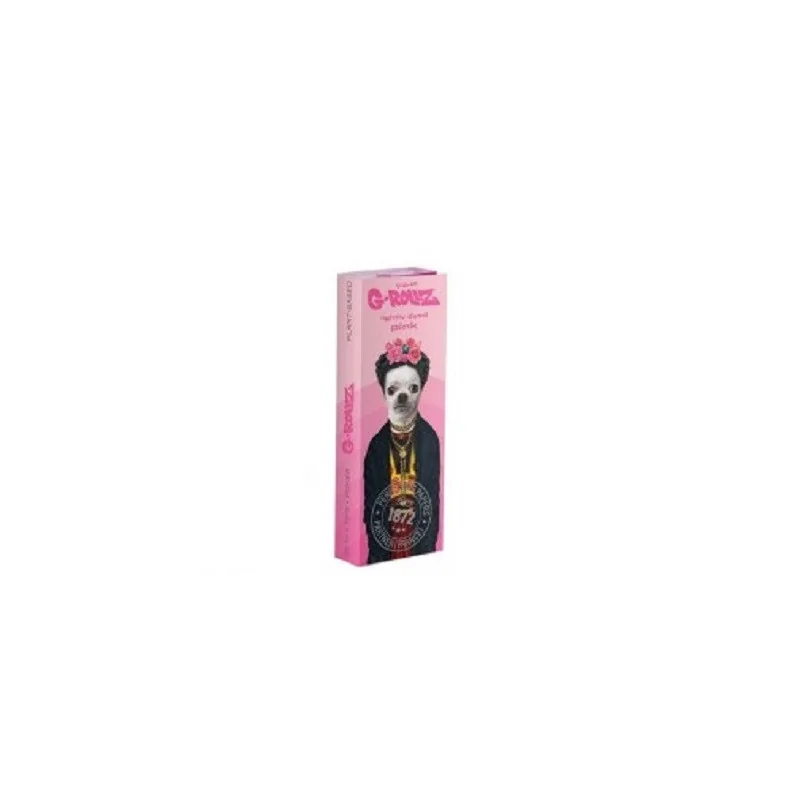 Bibułki G-Rollz Pets Rock Frieda Pink 1 1/4 + Tips