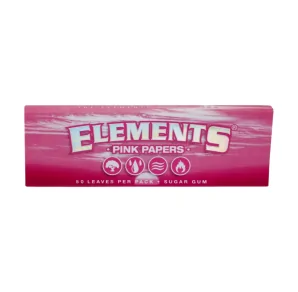 Elements PINK 1 1/4 – bibułki średnie
