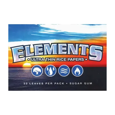 Bibułki Elements 1 1/2 – format premium
