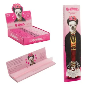G-Rollz Mexico Pink King Size bibułki