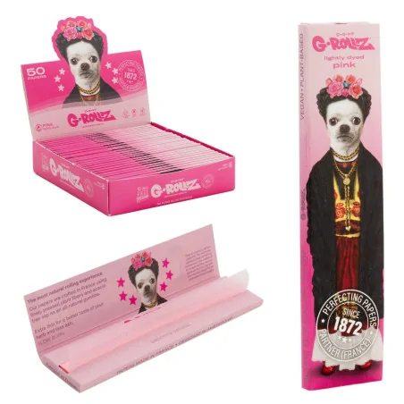 G-Rollz Mexico Pink King Size bibułki