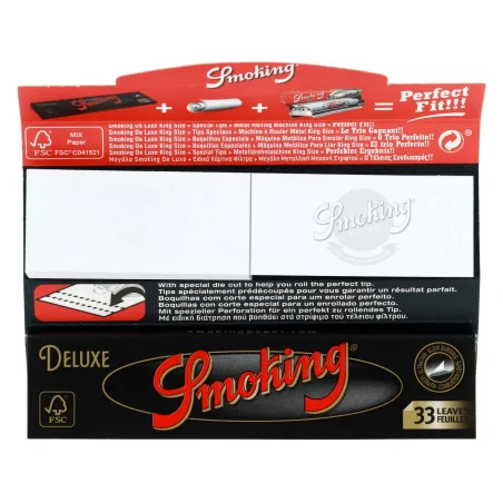Bibulka Smoking Smoking DE Luxe King Size + filtry