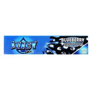 Bibulki Juicy Jay's Blueberry King Size Slim - Borówka Amerykańska