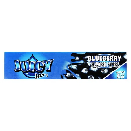 Bibulki Juicy Jay's Blueberry King Size Slim - Borówka Amerykańska