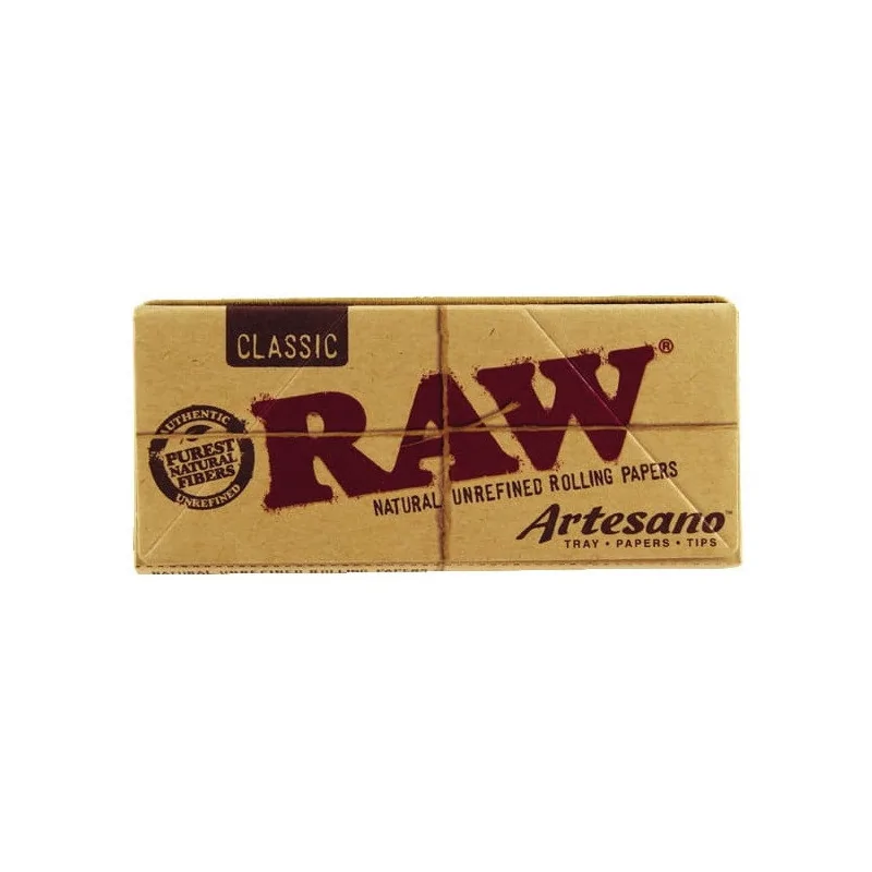 Bibułka RAW Artesano KS Slim + filtry