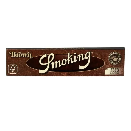 Smoking BROWN KS – długa bibułka