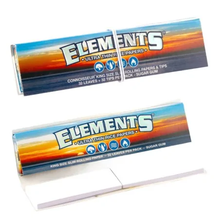 Elements Connoisseur King Size Slim + Filterki