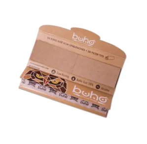 BUHO Natural King Size Slim + Tips