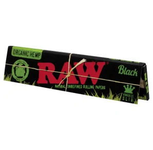 RAW Black Organic King Size Slim bibułki