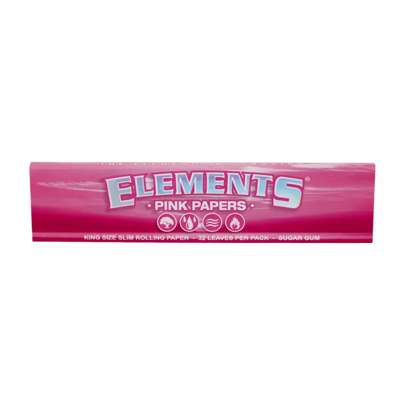 Bibulki Elements Pink King Size Slim