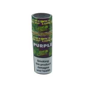 Blunty Cyclones Hemp Double Wraps Purple 2 szt.