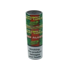 Cyclones Hemp Double Wraps Red Alert 2 szt.