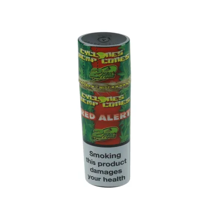 Cyclones Hemp Double Wraps Red Alert 2 szt.