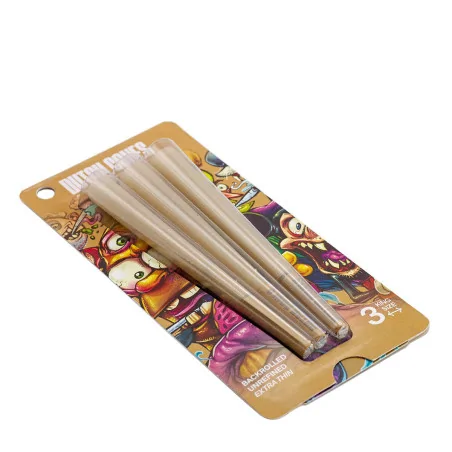 Dutch Cones King Size Unbleached 3 szt.