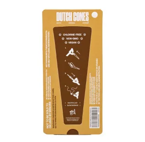Dutch Cones King Size Unbleached 3 szt.