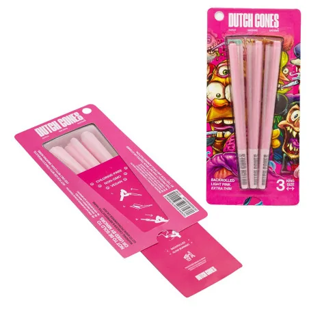 Dutch Cones King Size Pink 3 szt. | bletki.pl