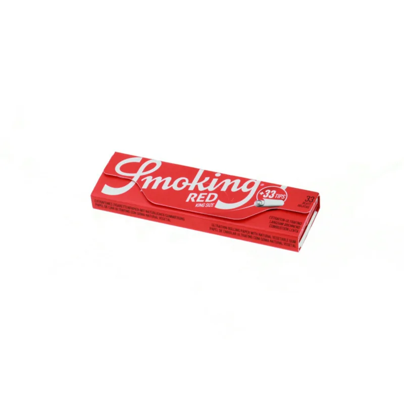 Bibulka Smoking Smoking Red King Size + Tipy
