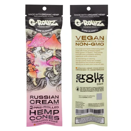 G-Rollz Russian Cream Flavored Wrapy 2 szt.